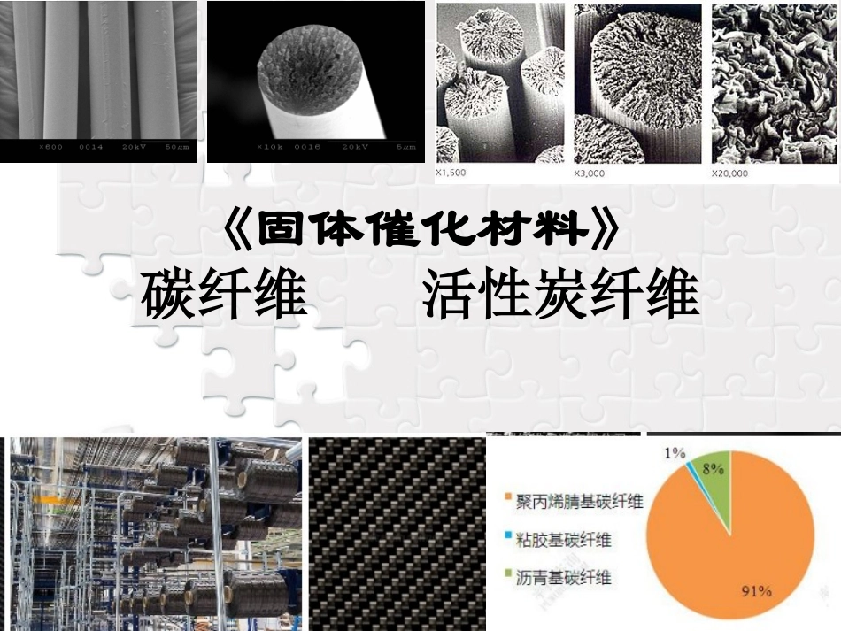 催化碳材料碳纤维活性炭纤维_第1页
