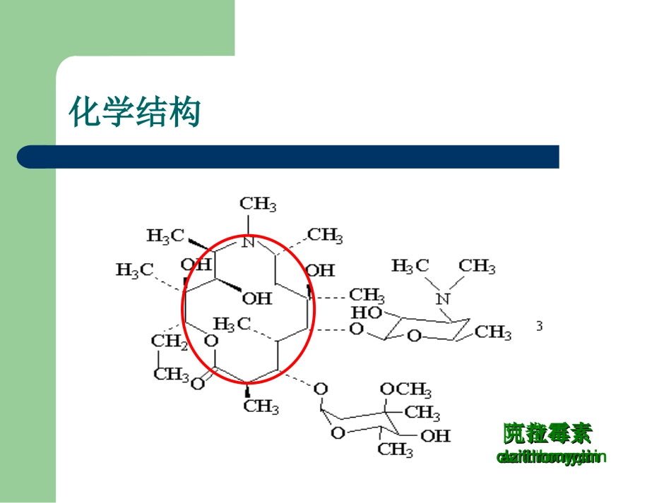 大环内酯类抗生素讲义_第2页