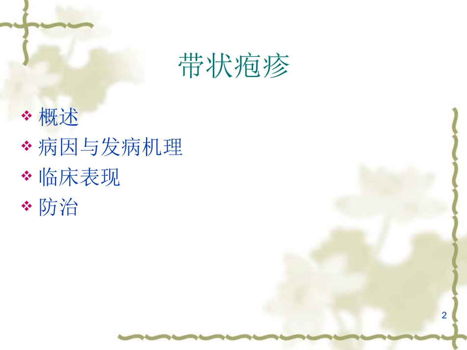 带状疱疹医学课件_第2页