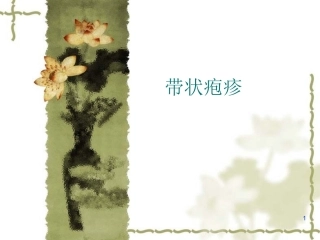 带状疱疹医学课件