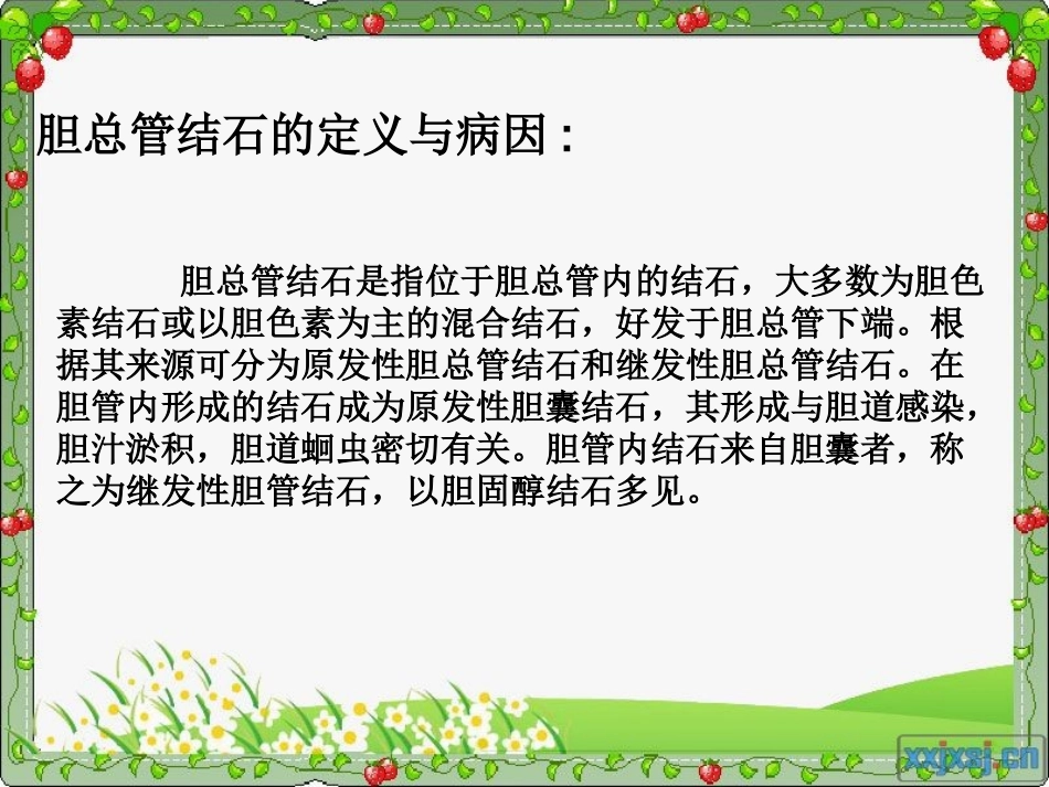 胆总管结石术后护理_第3页
