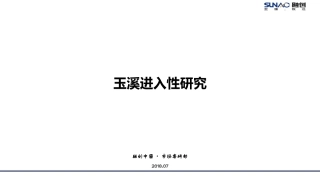 房地产行业研究玉溪城市进入报告