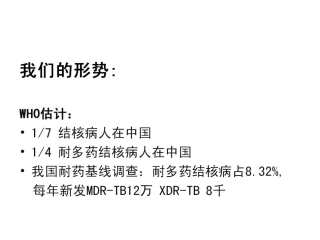 肺结核患者营养
