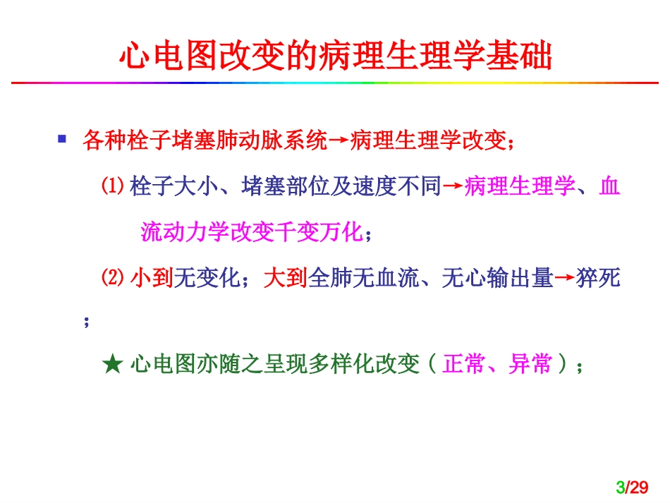 肺栓塞的心电图诊疗_第3页