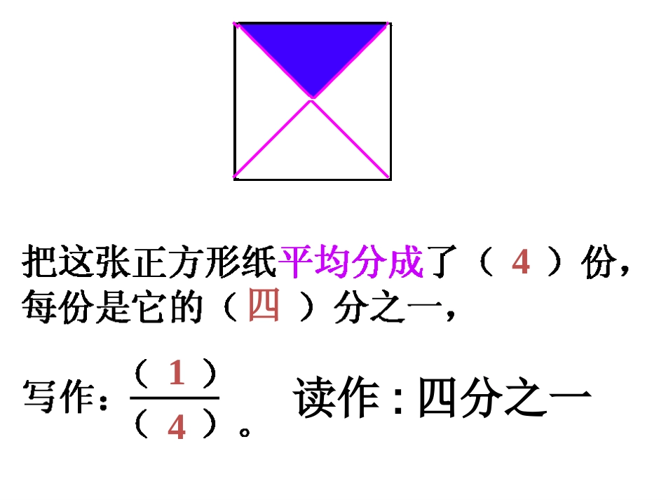 分数的初步认识复习_第3页