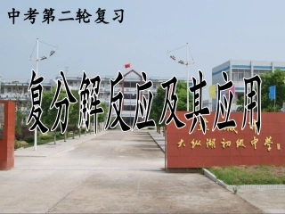 复分解反应课件