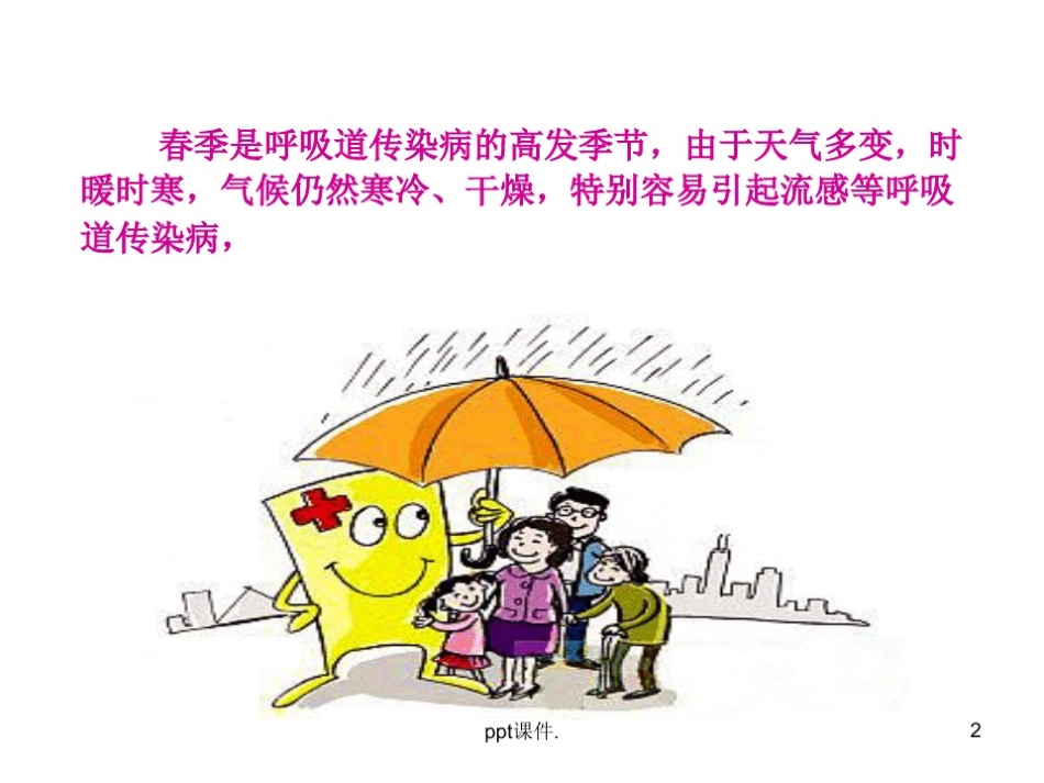 呼吸道传染病预防知识课件_第2页