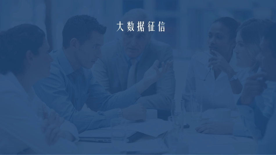 互联网大数据下的征信发展_第1页