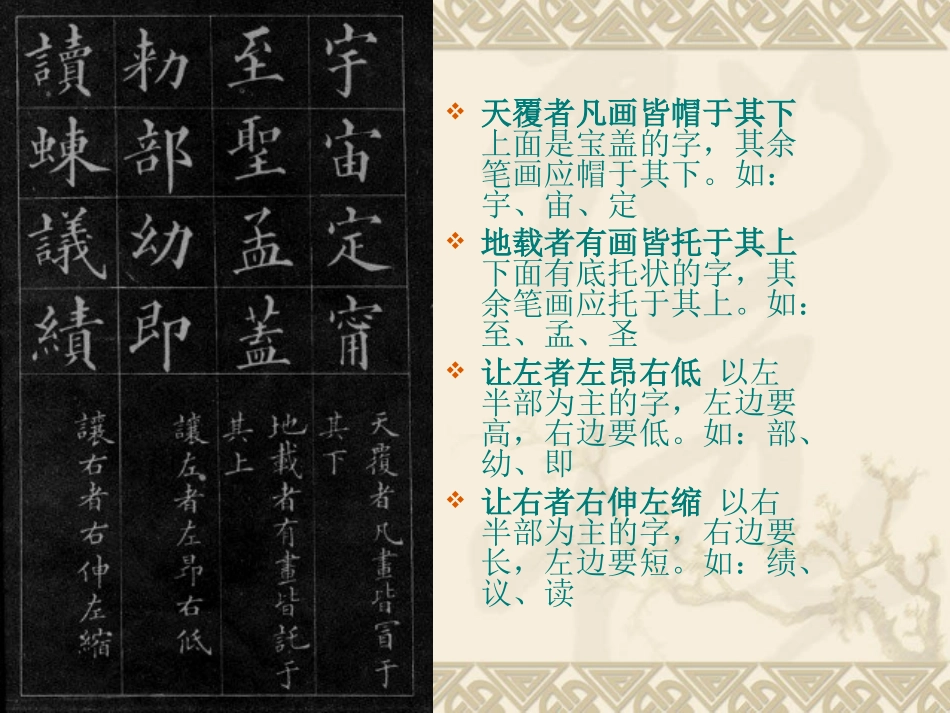 黄自元间架结构九十二法书写范例_第2页