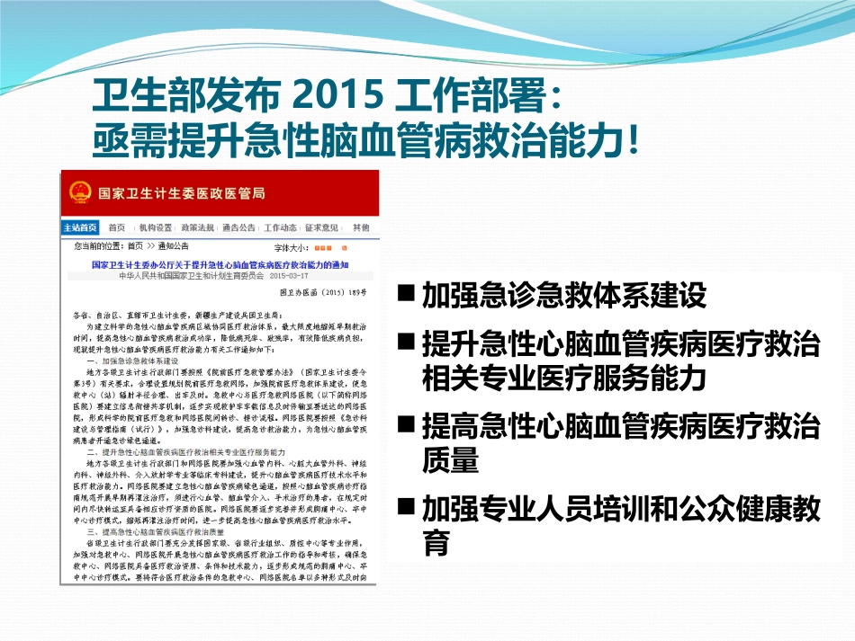 急性脑卒中快速识别和院前急救策略_第3页
