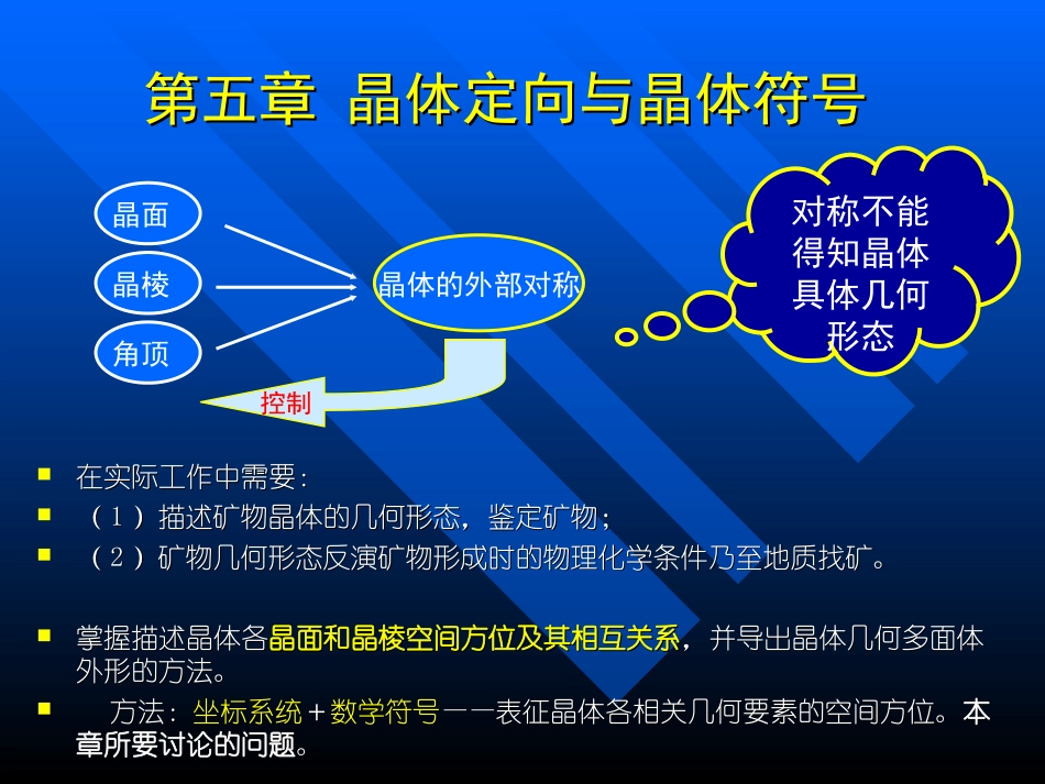 晶体定向和晶体符合介绍_第1页