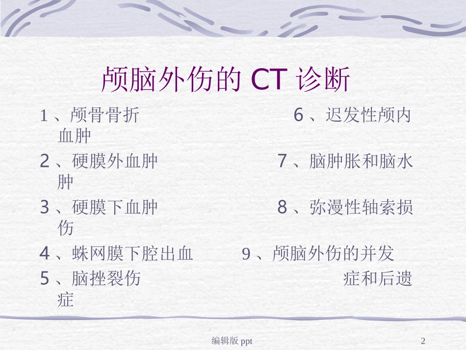 颅脑外伤CT_第2页