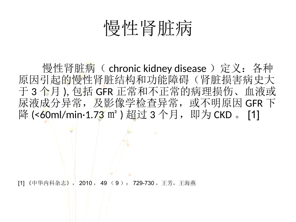 慢性肾脏病的饮食宣教课件_第2页