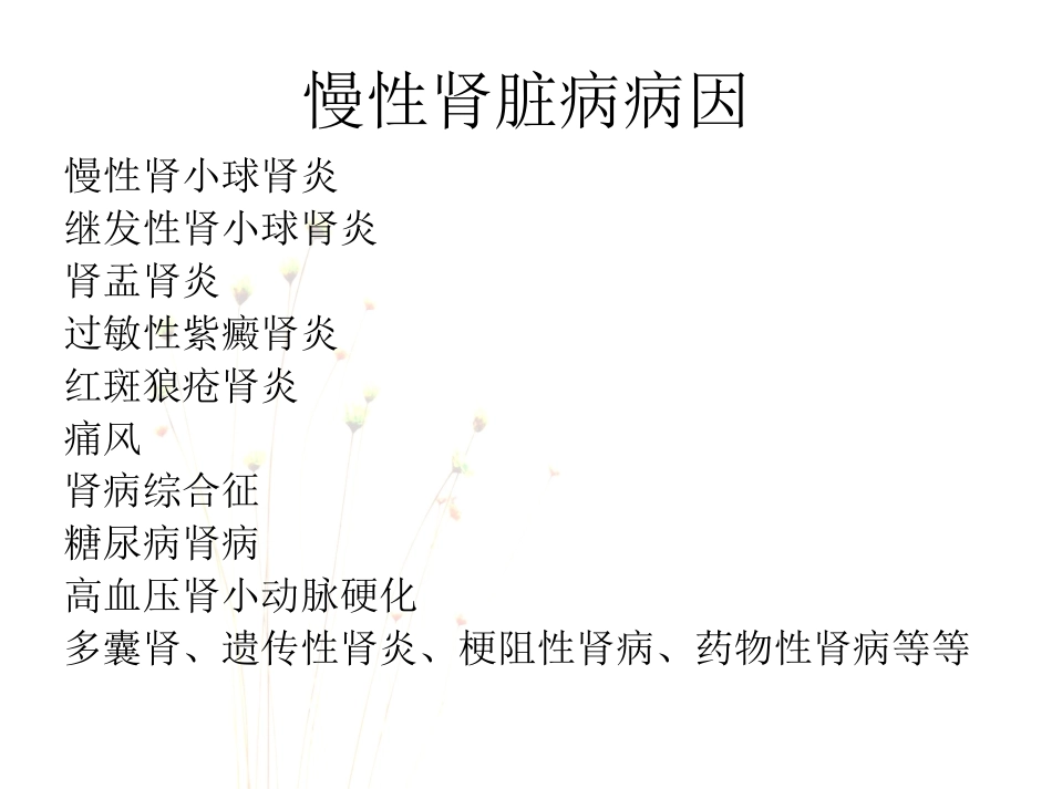 慢性肾脏病的饮食宣教课件_第3页