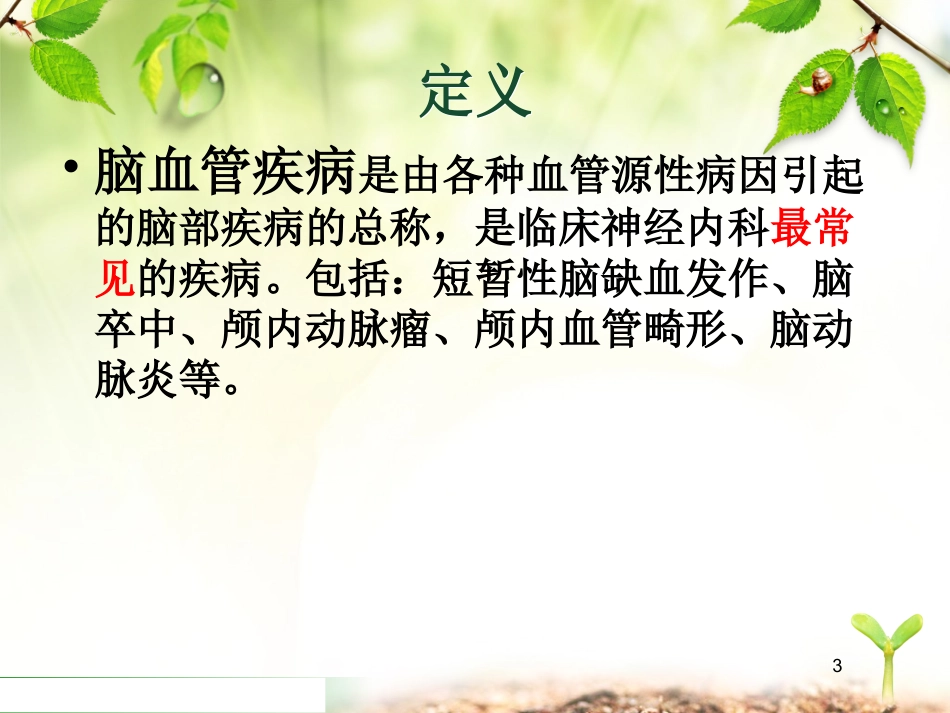 脑血管疾病介入治疗的护理幻灯片课件_第3页