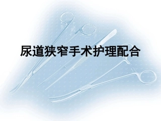 尿道狭窄切开术