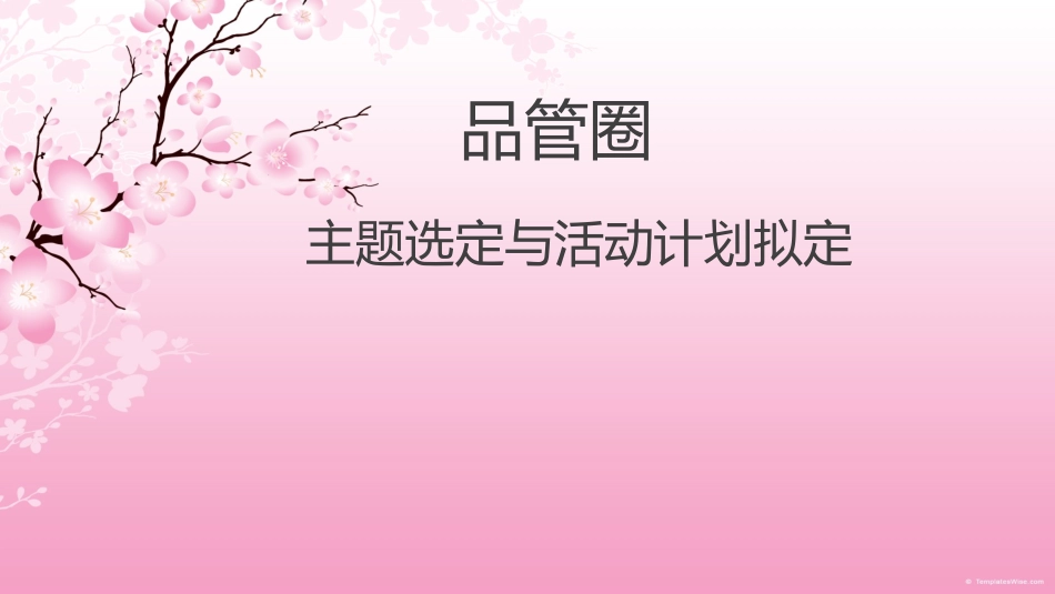 品管圈主题选定_第1页