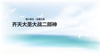齐天大圣大战二郎神S版