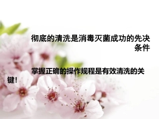 器械清洗维护及保养课件