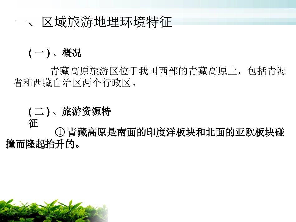 青藏高原旅游区_第2页