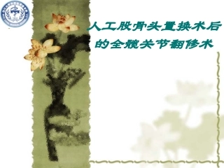 人工股骨头置换术后的全髋关节翻修术