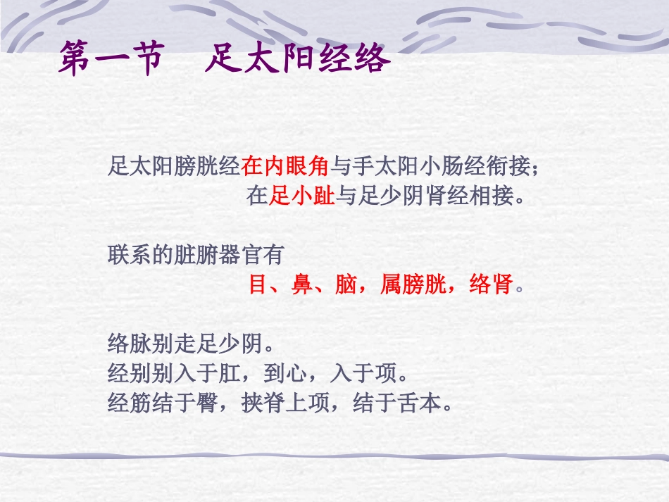 人体经络穴位图谱膀胱经_第2页