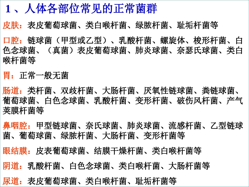 人体微生物及病原微生物的传播_第3页