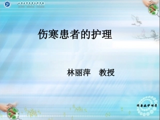 伤寒患者的护理概述