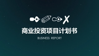 商业投资项目计划书