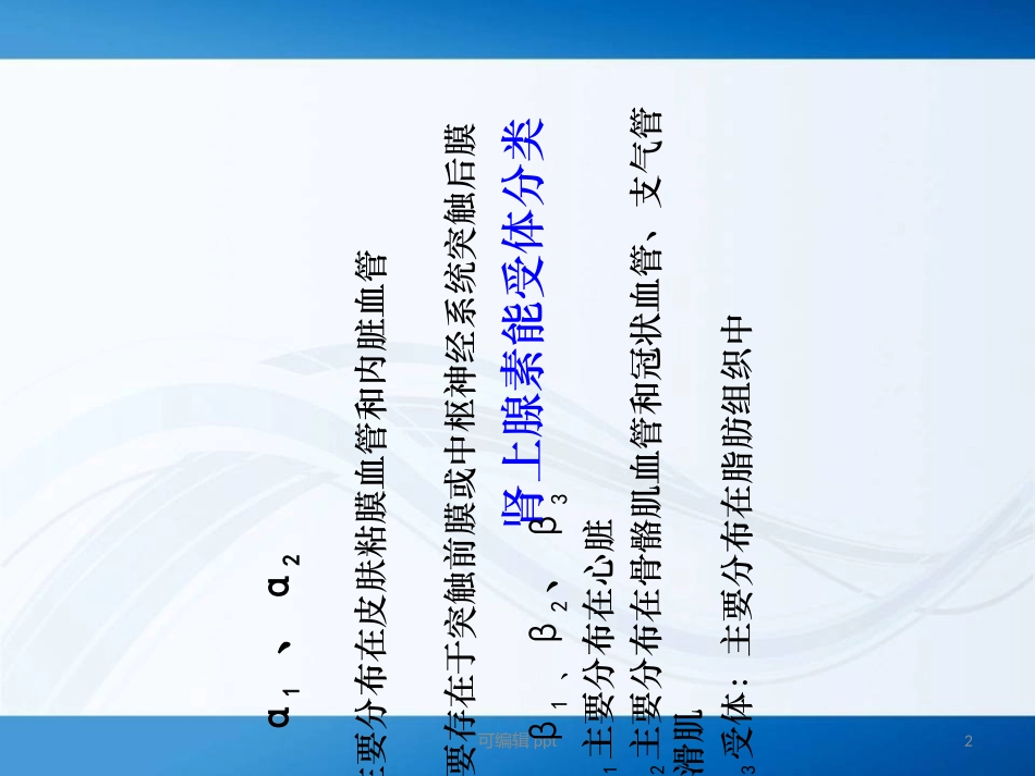 肾上腺素能受体_第2页