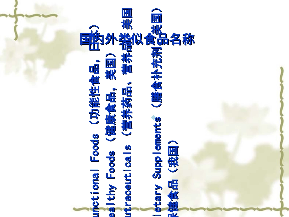 食品的功能性和功能食品_第3页