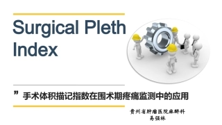 手术体积描记指数SPI