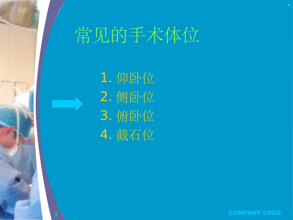 手术体位的摆放原则的方法_第3页