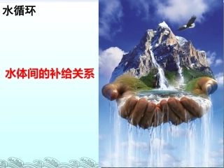 水循环水体间的补给关系