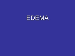 水肿EDEMA