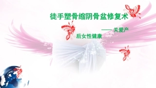 塑骨缩阴骨盆修复技课件