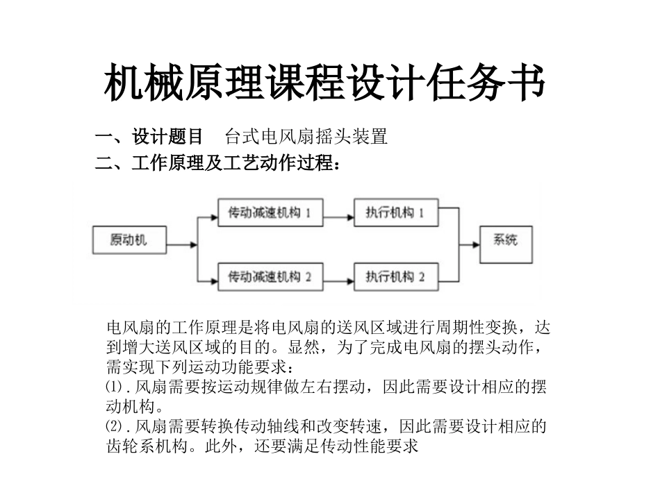 台式电风扇摇头装置_第2页