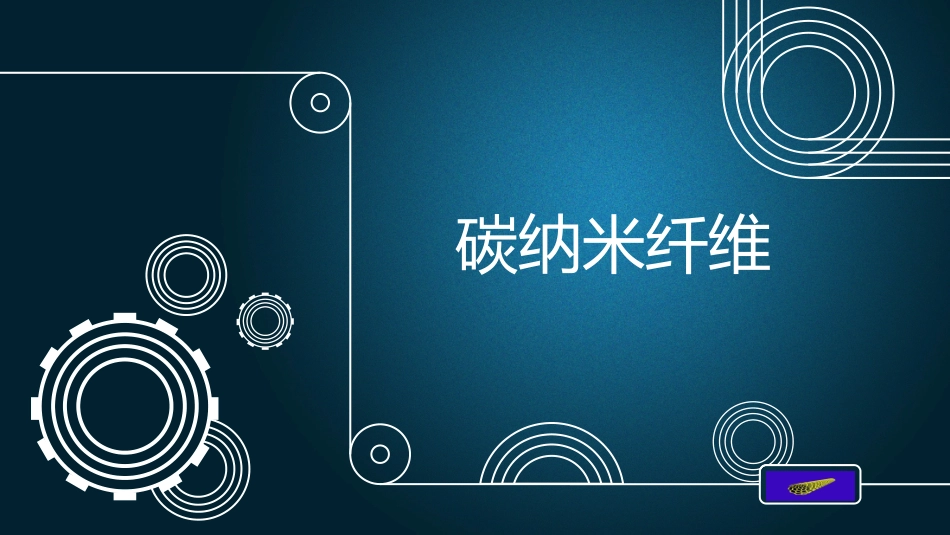 碳纳米纤维剖析_第1页