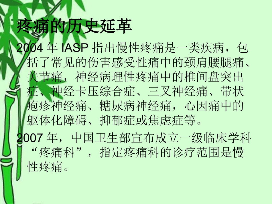 疼痛诊疗进展_第3页