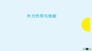 外力作用与地貌