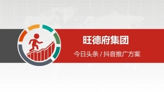 旺德府今日头条抖音推广方案