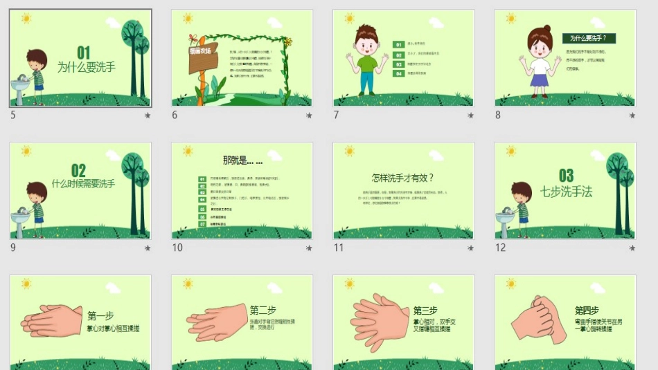 卫生部七步洗手法图片_第2页