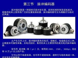 位置检测装置脉冲编码器