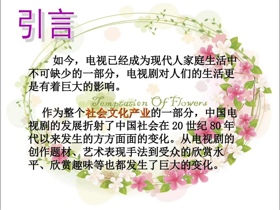 我国电视剧发展历程终极版课件_第2页