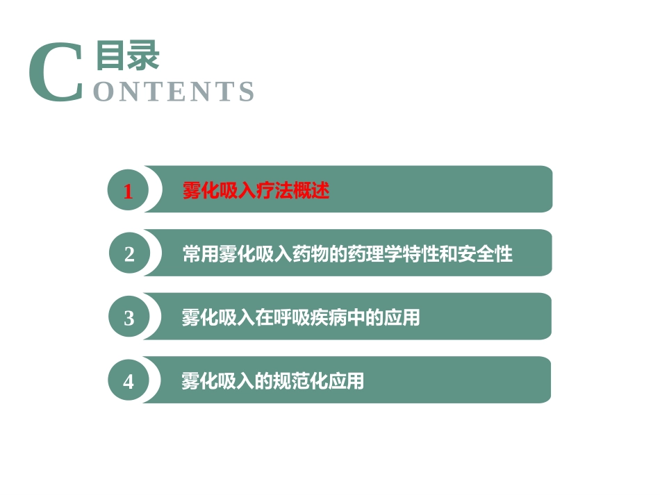 雾化吸入在呼吸疾病中的应用_第2页