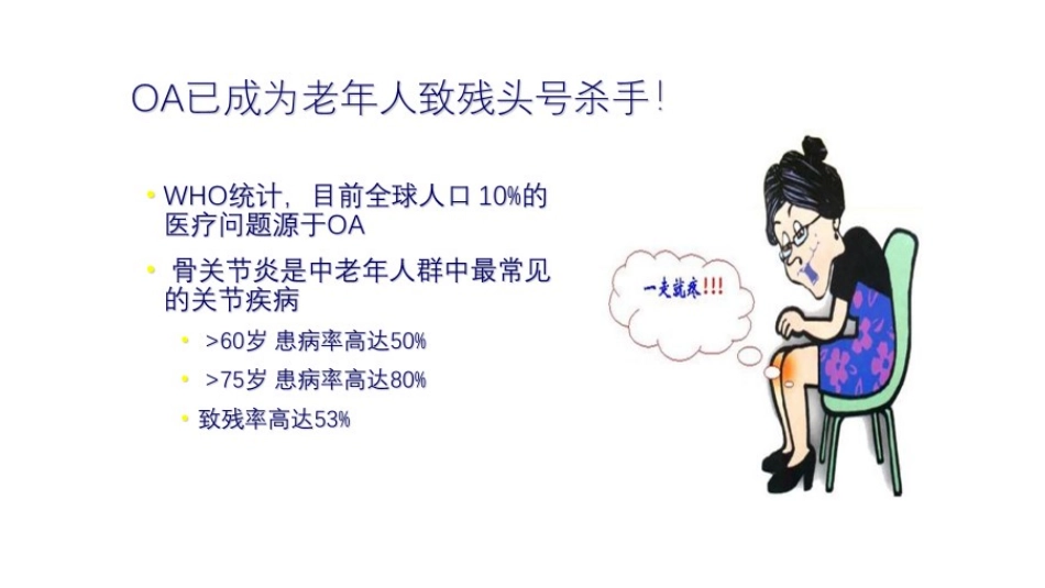 膝关节骨性关节炎诊治课件_第2页