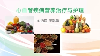 心血管营养治疗和护理