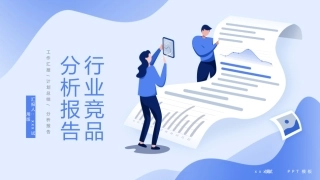 行业竞品分析报告模版