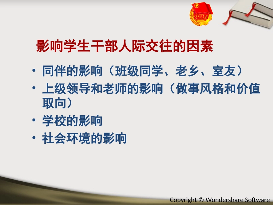 学生干部培训学生干部人际交往独特篇_第3页