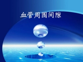 血管周围间隙分解